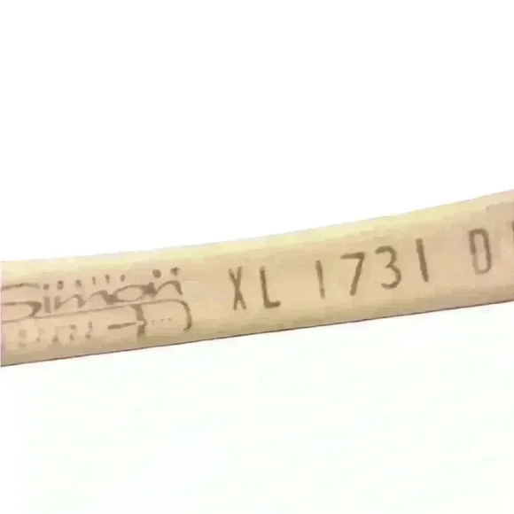 BB Simon Crystal Belt XL with Black with Crystals Made in Italy - Picture 7 of 10